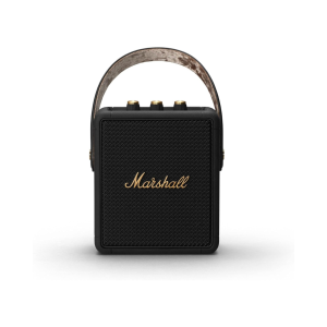 Marshall Stockwell II Wireless Portable Bluetooth Speaker - Black and Brass