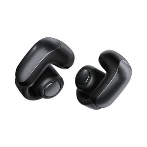 Bose Ultra Open Earbuds with OpenAudio Technology, Open Ear Wireless Earbuds, Up to 48 Hours of Battery Life, Black