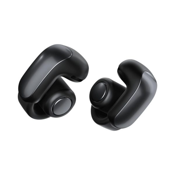 Bose Ultra Open Earbuds with OpenAudio Technology, Open Ear Wireless Earbuds, Up to 48 Hours of Battery Life, Black