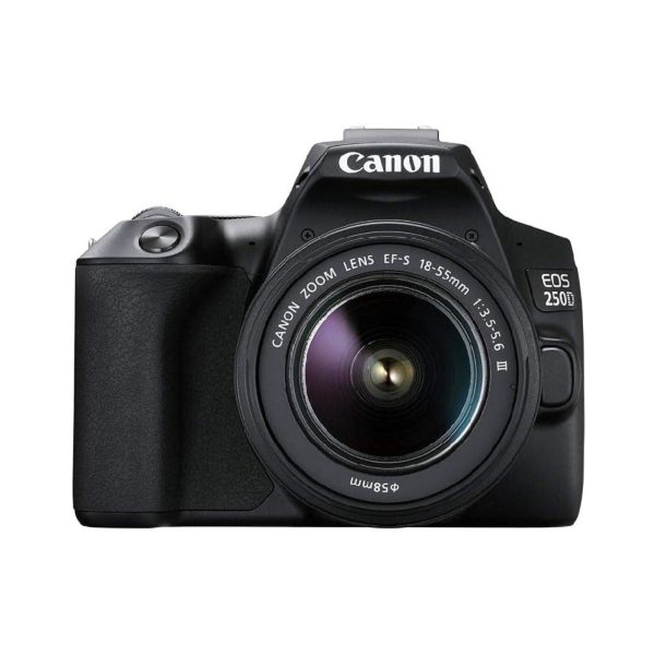 Canon EOS 250D DSLR Camera With EFS 18-55 DC III Lens Kit