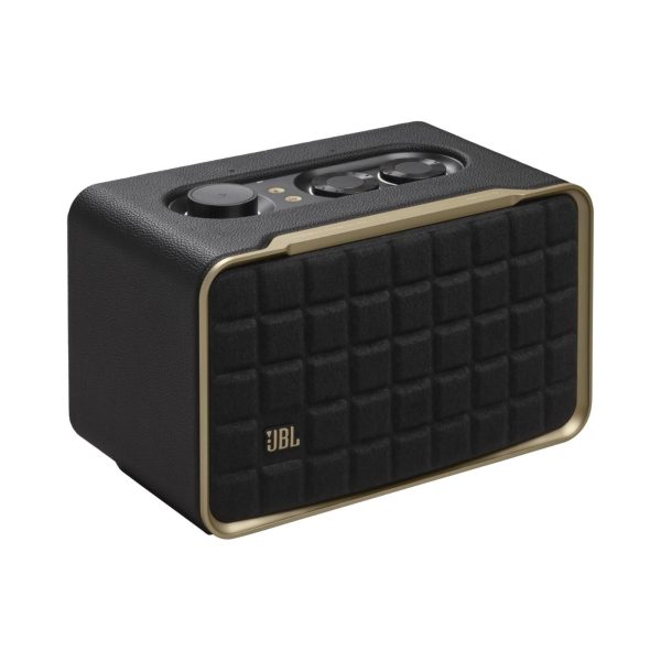 JBL AUTHENTIC 200 Smart Home Speaker with Wi-Fi, Bluetooth and Voice Assistants with Retro Design