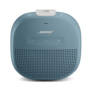 Bose SoundLink Micro Bluetooth Speaker: Small Portable Waterproof Speaker with Microphone, Stone Blue