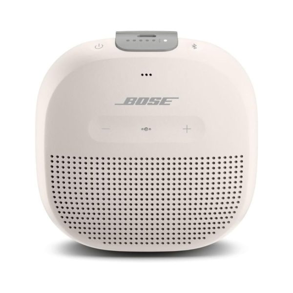 Bose SoundLink Micro Bluetooth Speaker: Small Portable Waterproof Speaker with Microphone, White