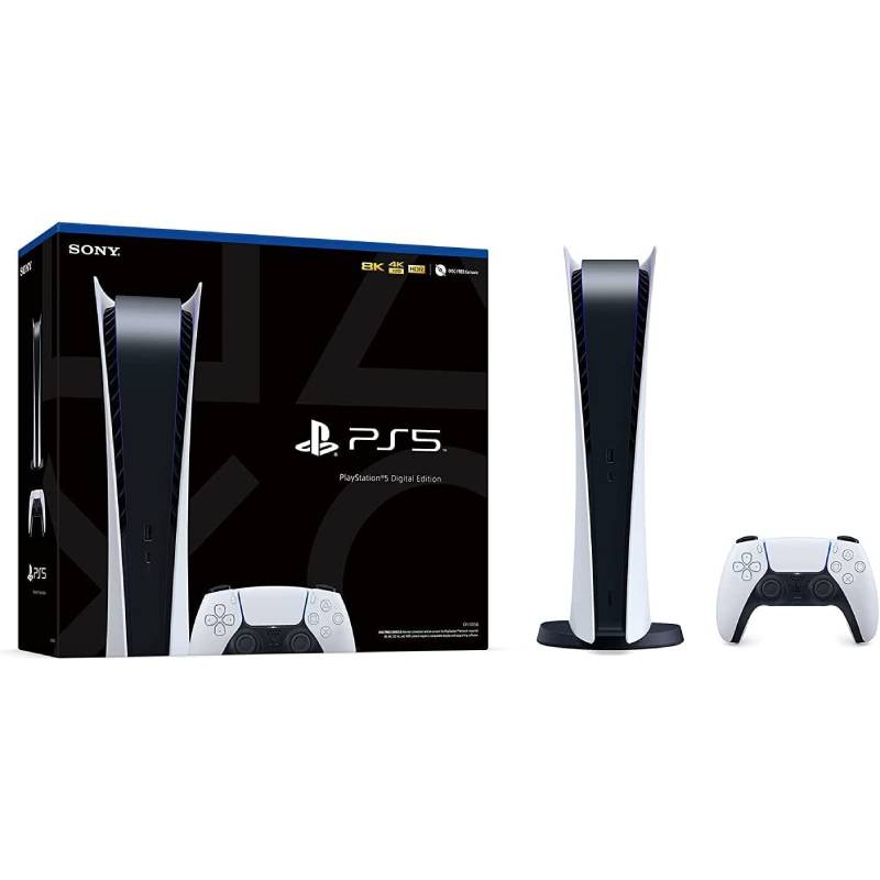 Sony PlayStation 5 Console (Digital Edition) - UAE Version (Jumbo Warranty)