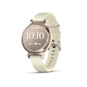 Garmin Lily? 2 Cream Gold with Coconut Silicone Band