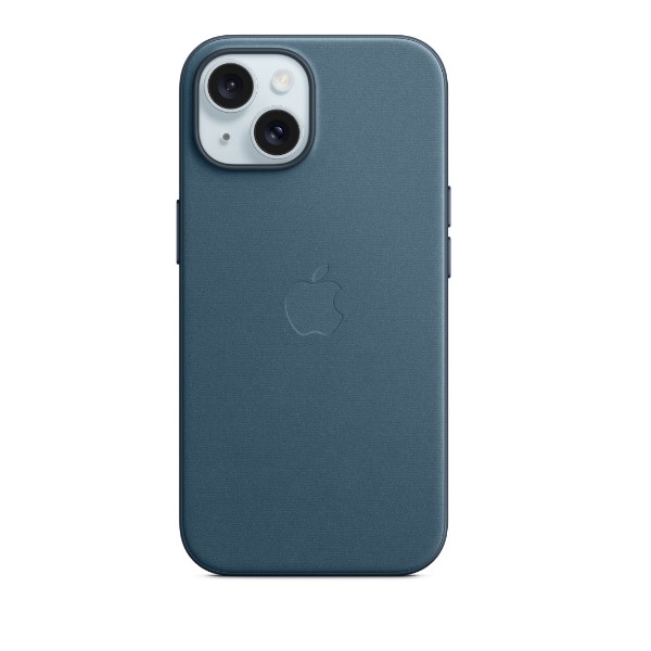 Apple iPhone 15 PlusFineWoven Case with MagSafe -Pacific Blue