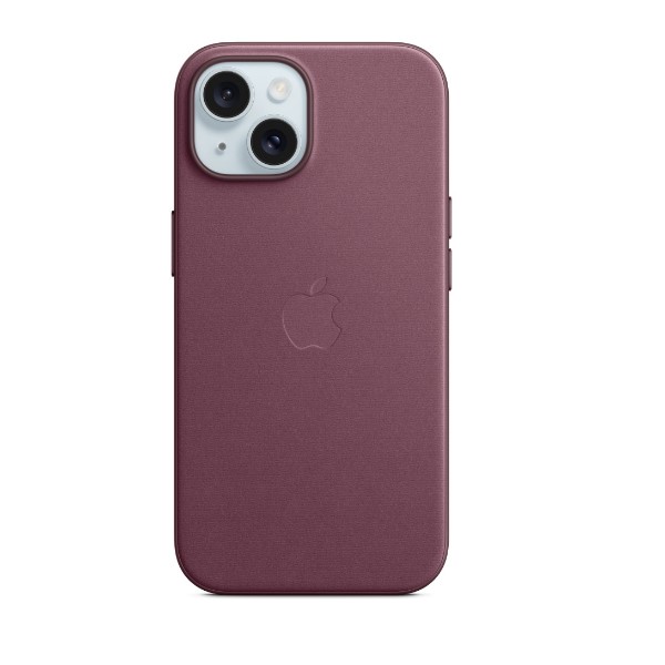 Apple iPhone 15 PlusFineWoven Case with MagSafe -Mulberry