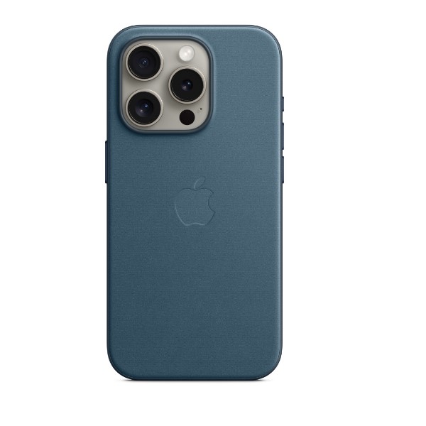 Apple iPhone 15 Pro Max  FineWoven Case with MagSafe -Pacific Blue