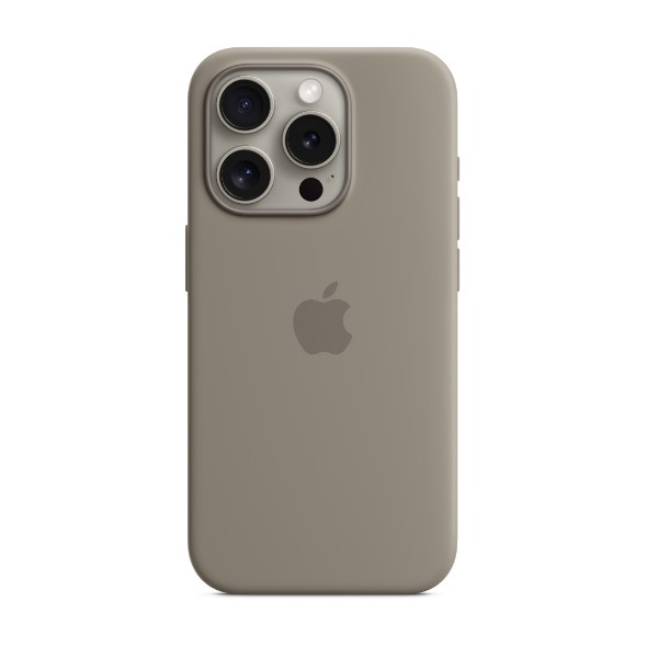 Apple iPhone 15 Pro Max  Silicone Case with MagSafe -Clay