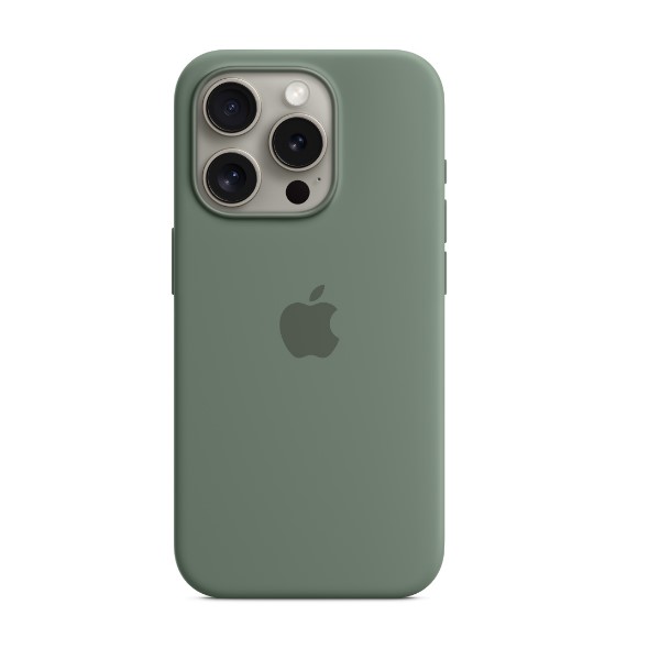 Apple iPhone 15 Pro Max  Silicone Case with MagSafe -Cypress