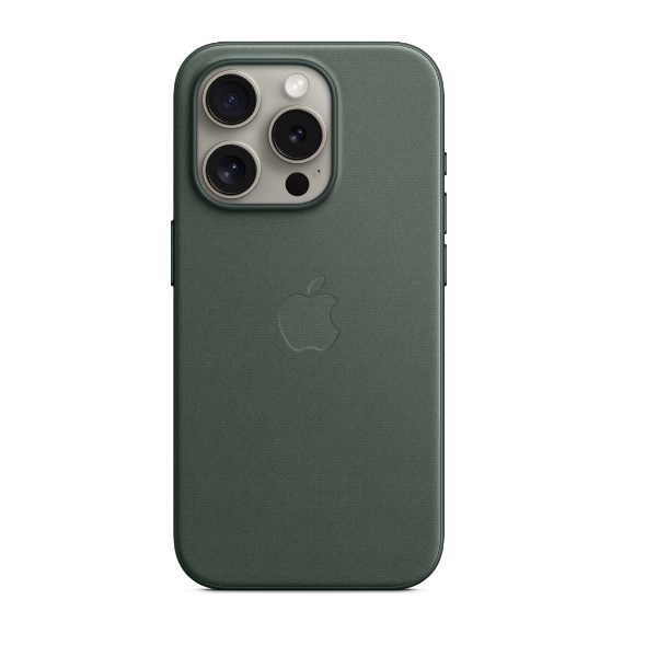 Apple iPhone 15 Pro Max  FineWoven Case with MagSafe -Evergreen
