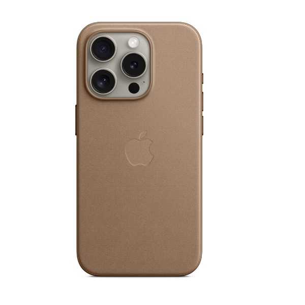 Apple iPhone 15 Pro Max  FineWoven Case with MagSafe -Taupe