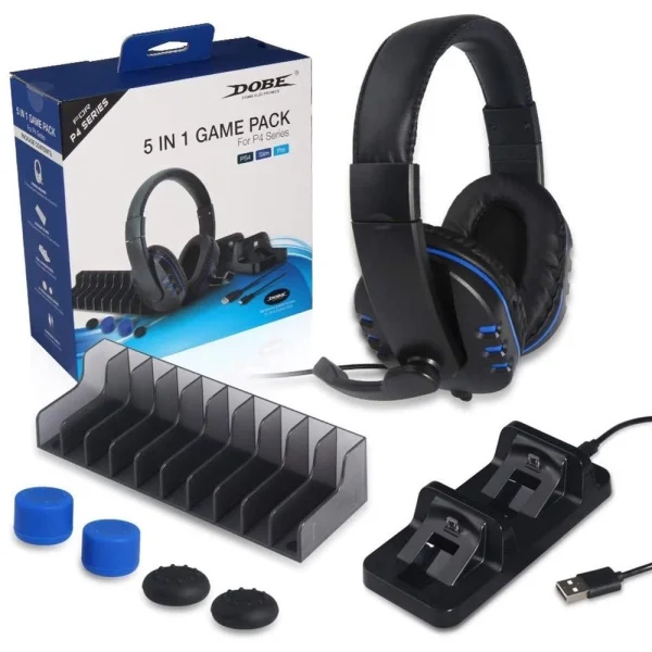 5 in 1 game pack for PS4 slim pro (RENEWED)