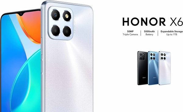 Honor X6 Dual SIM 4GB RAM 64GB 4G - UAE Version