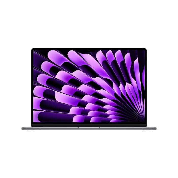 Apple MacBook Air 13-inch, Apple M3 chip with 8-core CPU and 10-core GPU, 16GB RAM, 512GB SSD, English/Arabic Keyboard-Space Grey-MXCR3AB/A