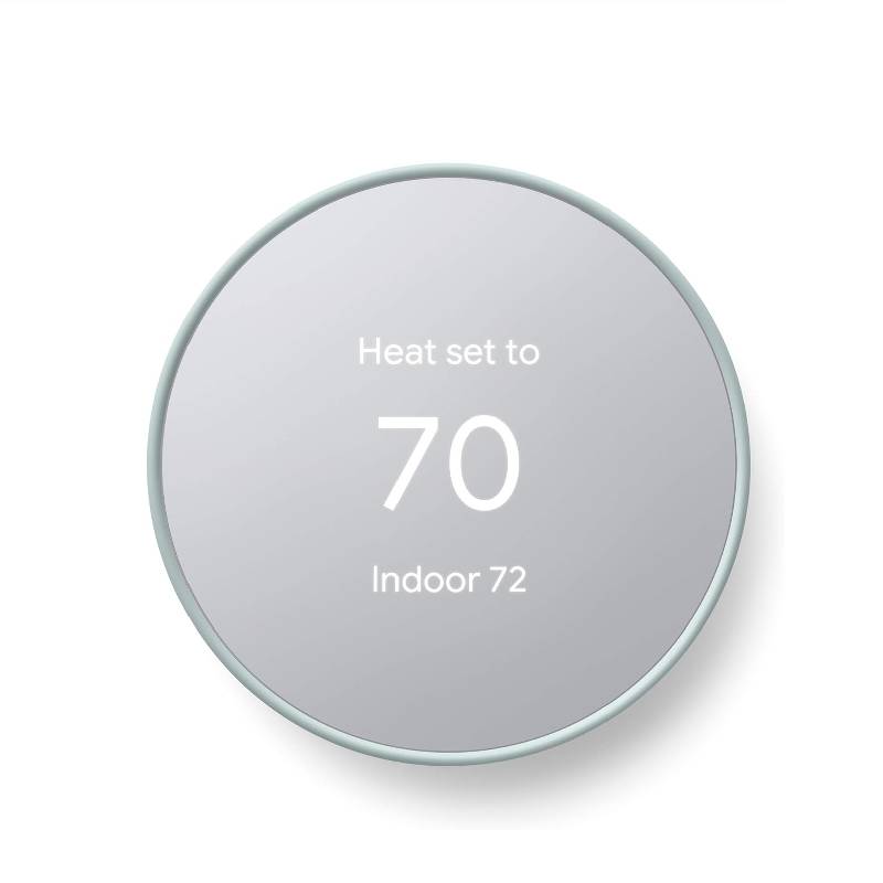 Google Nest Thermostat Smart Wi-Fi Programmable Thermostat for Home Fog