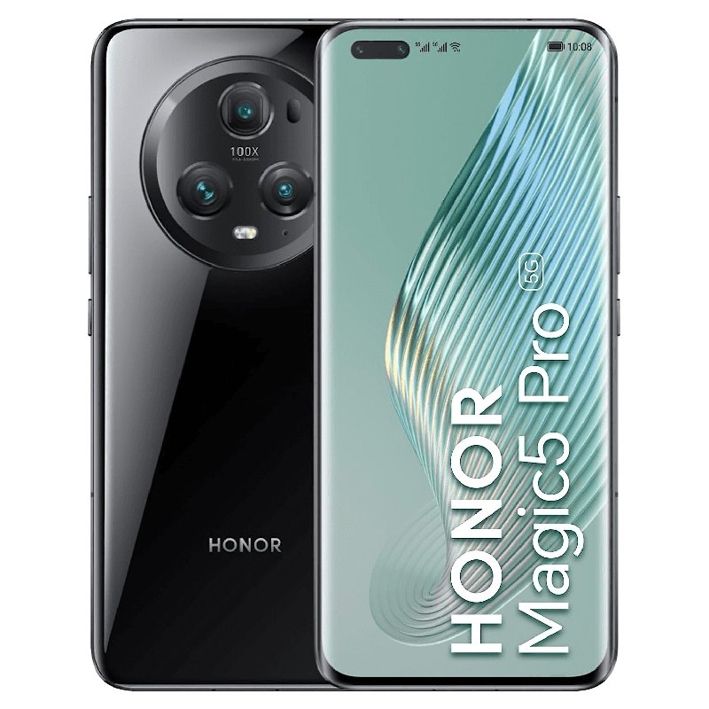 Honor Magic 5 Pro Dual-SIM 512GB ROM + 12GB RAM 5G Smartphone Black