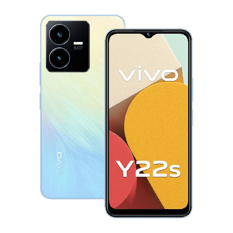 Vivo Y22s Dual SIM 6GB RAM 128GB 4G LTE Summer Cyan