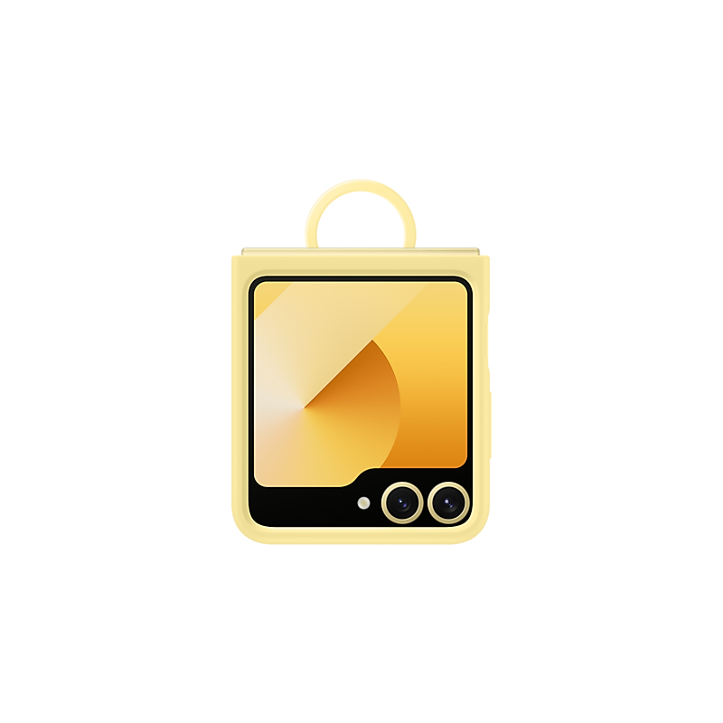 Samsung Galaxy Z Flip 6 Silicon Case - Yellow