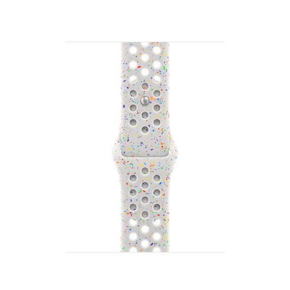 Apple 45mm Pure Platinum Nike Sport Band