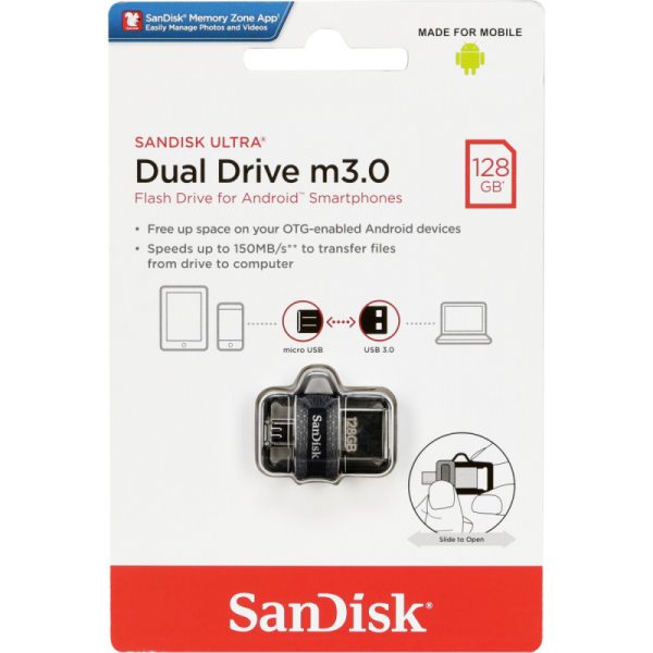 SanDisk Ultra Dual Drive M3.0 OTG for Android Devices