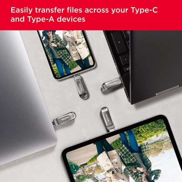 SanDisk Ultra Dual Drive Luxe USB Type-C 128GB
