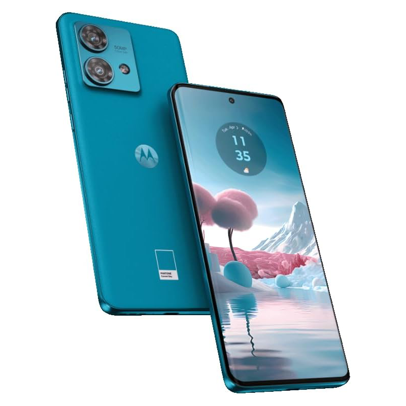 Motorola Edge 40 Neo Dual-SIM 256GB ROM + 12GB RAM (Only GSM | No CDMA) Factory Unlocked 5G Smartphone Caneel Bay