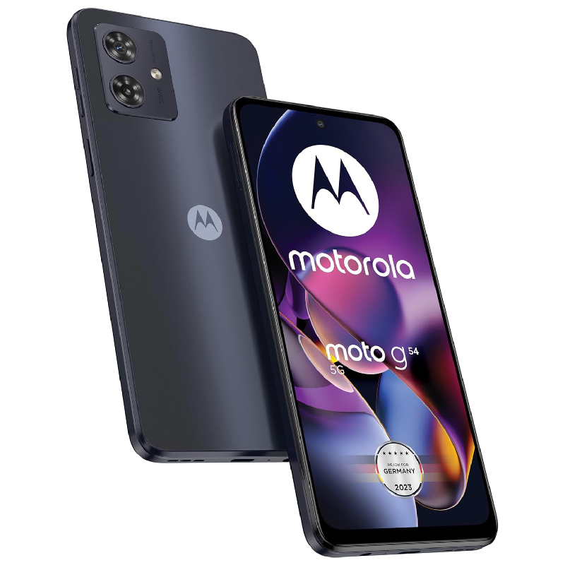 Motorola Moto G54 Dual-SIM 256GB ROM + 8GB RAM 5G Smartphone  Blue