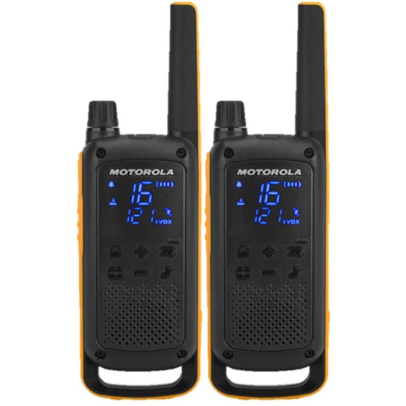 Motorola Talkabout T82 Walkie Talkies Extreme Twin Pack With Batteries & UK Charger