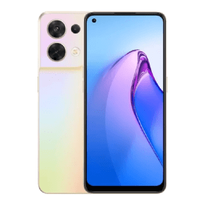 OPPO Reno 8 Dual SIM 8GB RAM 256GB 5G Shimmer Gold- Middle East Version
