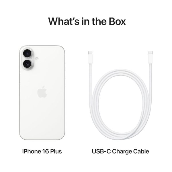 Apple iPhone 16 Plus 128GB White Middle East Version