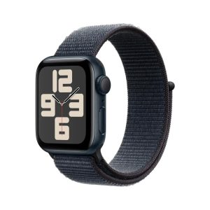 Apple Watch SE GPS + Cellular 40mm Midnight Aluminium Case with Ink Sport Loop