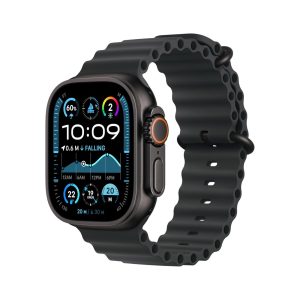 Apple Watch Ultra 2 GPS + Cellular 49mm Black Titanium Case with Black Ocean Band