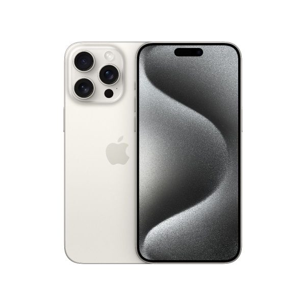 Apple iPhone 15 Pro Max 256GB White Titanium Middle East Version