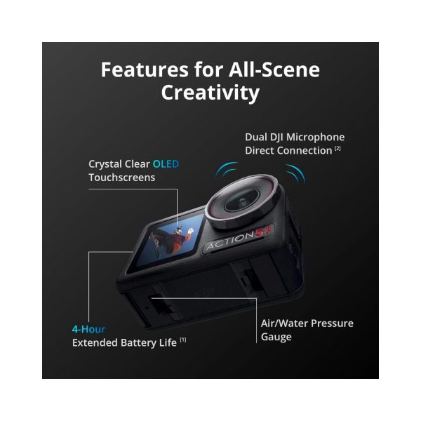 DJI Osmo Action 5 Pro Standard Combo Action Camera