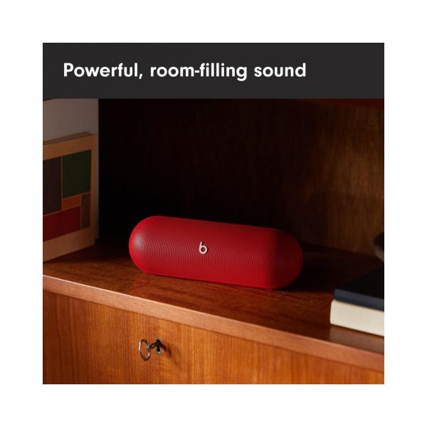 Beats Pill Speaker Statement Red
