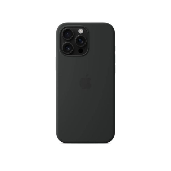 Apple iPhone 16 Pro Max Silicone Case with MagSafe Black MYYT3