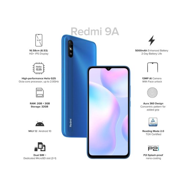 Xiaomi Redmi 9a 4/64gb blue