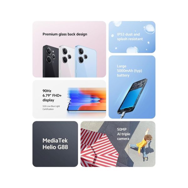 XIAOMI REDMI  12 8/256GB WHITE