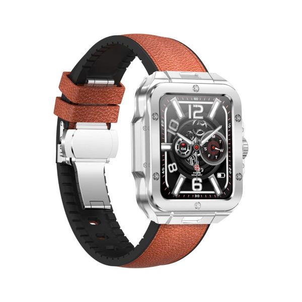 Swiss Military Alps 2 Smart Watch Silver Brown