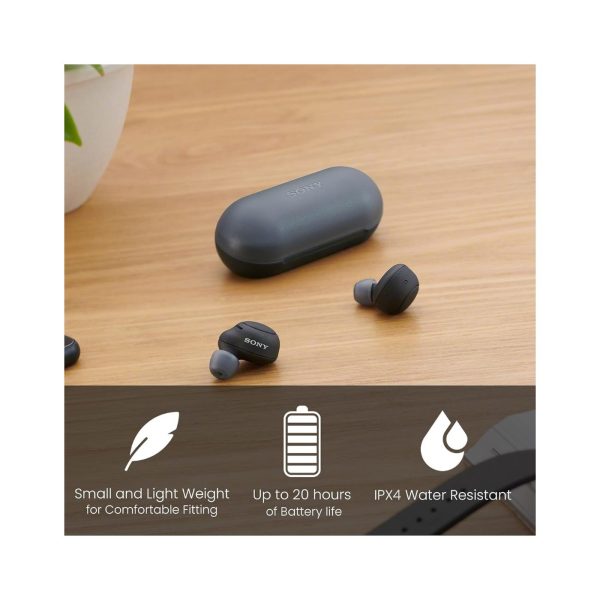 Sony Wf C510 True Wirless Earbuds Black