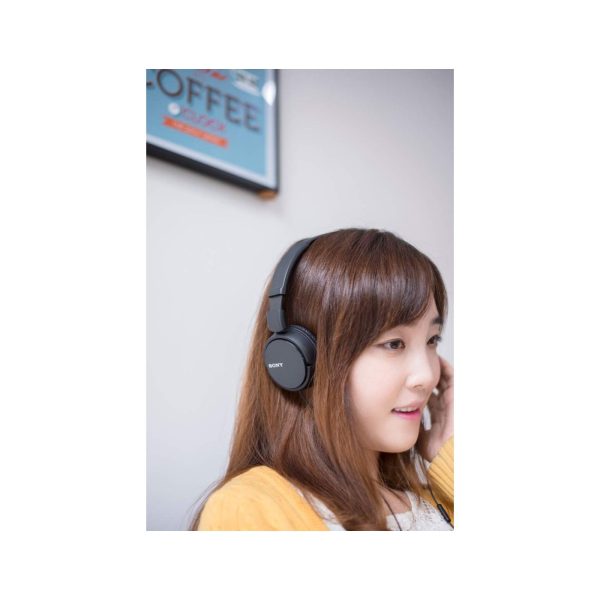 Sony Mdr Zx110ap Wired Headphone Black 2
