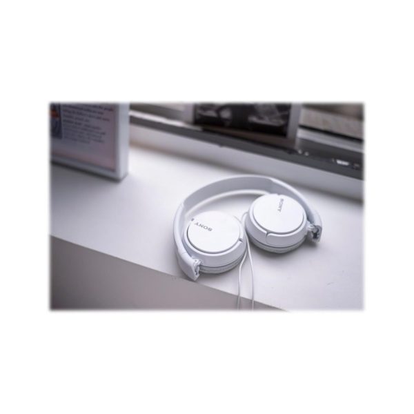 Sony Mdr Zx110ap Wired Headphone White 2