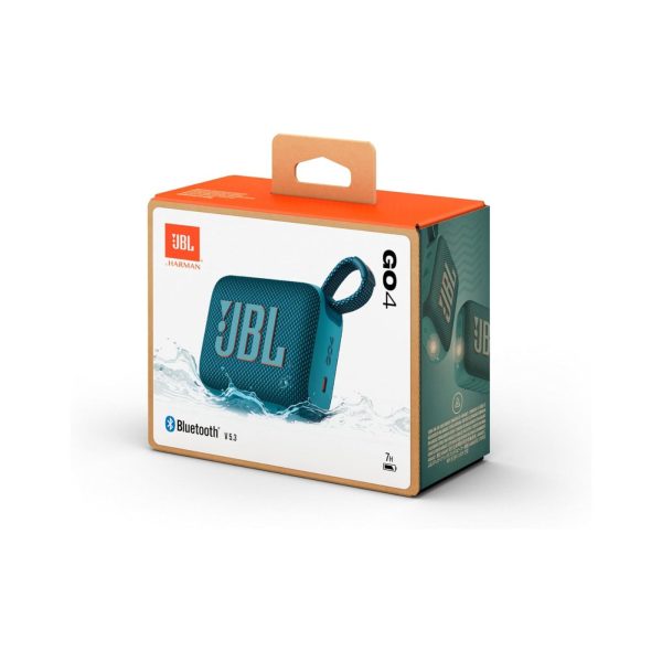 JBL Go 4 Bluetooth  Portable Waterproof Speaker Blue
