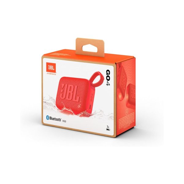 JBL Bluetooth Go 4 Portable Waterproof Speaker Red 4