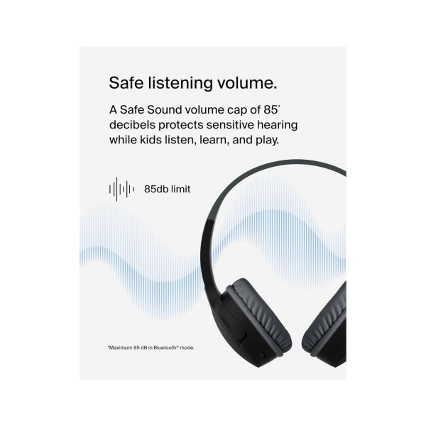 Belkin Soundform Mini Kids Hearing Protection Headphones Black 1