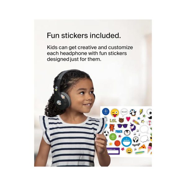 Belkin Soundform Mini Kids Hearing Protection Headphones Black