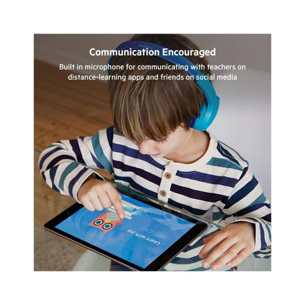 Belkin Soundform Mini Kids Hearing Protection Headphones Blue 3