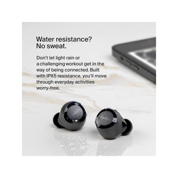 Belkin Soundform Bolt True Wireless Earbuds Black 3