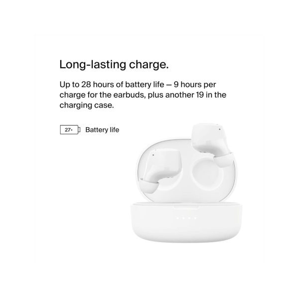 Belkin Soundform Bolt True Wireless Earbuds White 2